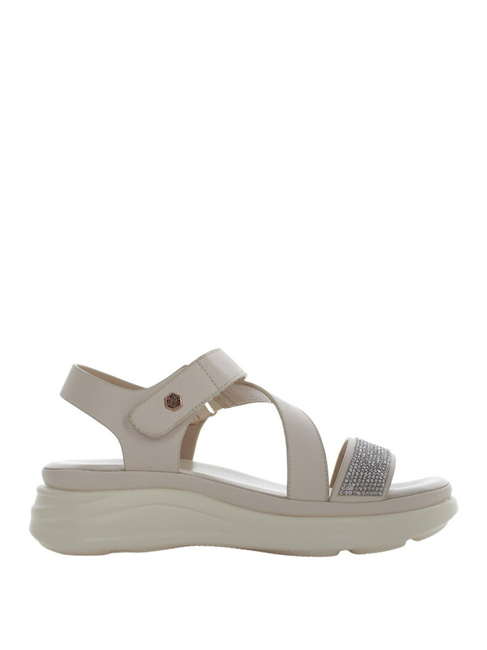 LUMBERJACK Sandali con zeppa Donna - Beige modello 102269418