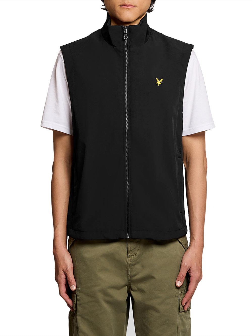 LYLE & SCOTT Giubbino Smanicato Uomo - Nero modello JK2406V