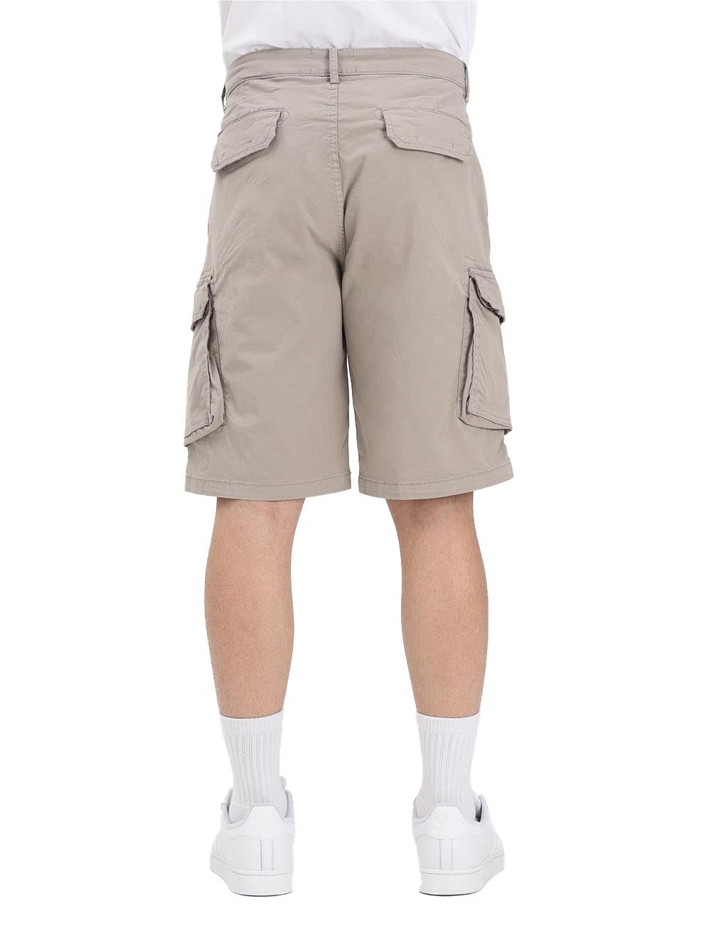 LYLE & SCOTT Shorts Cargo Uomo - Bianco modello SH1816ITA