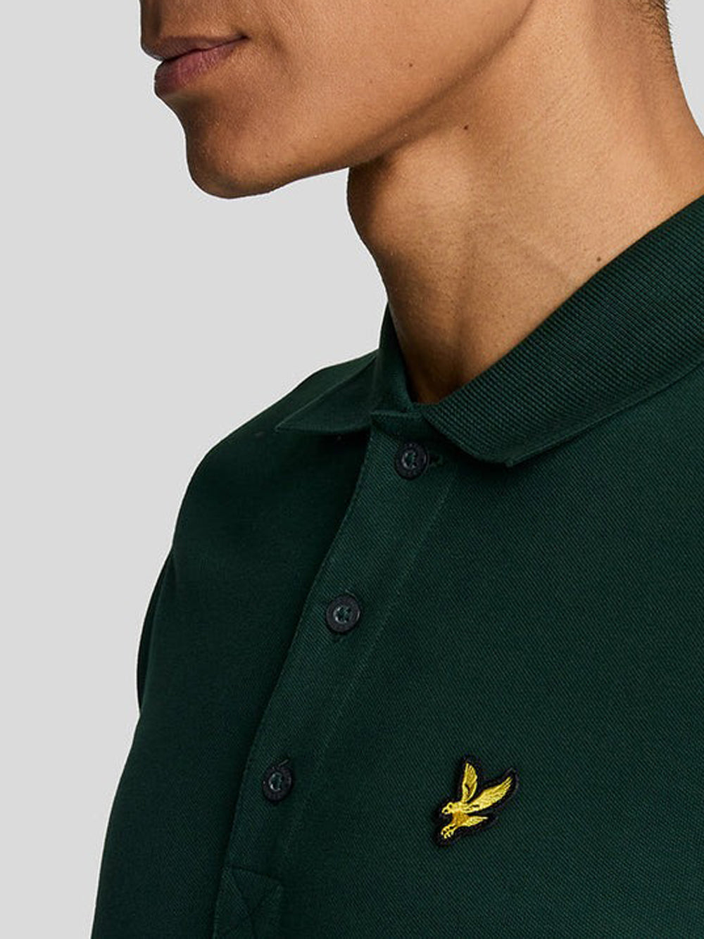 LYLE & SCOTT Polo Uomo - Verde modello SP400VOG