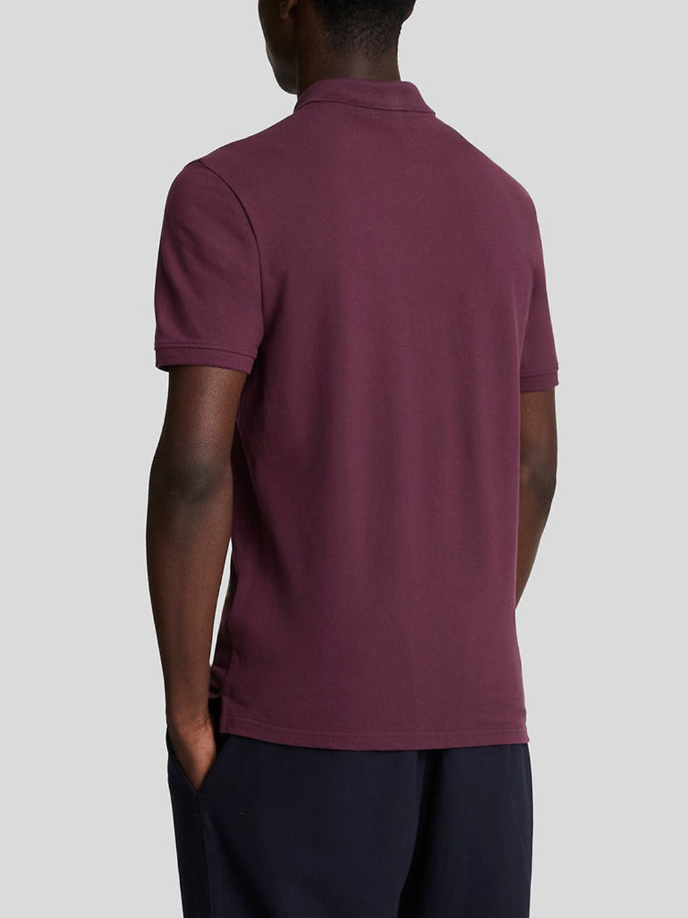 LYLE & SCOTT Polo Uomo - Bordeaux modello SP400VOG