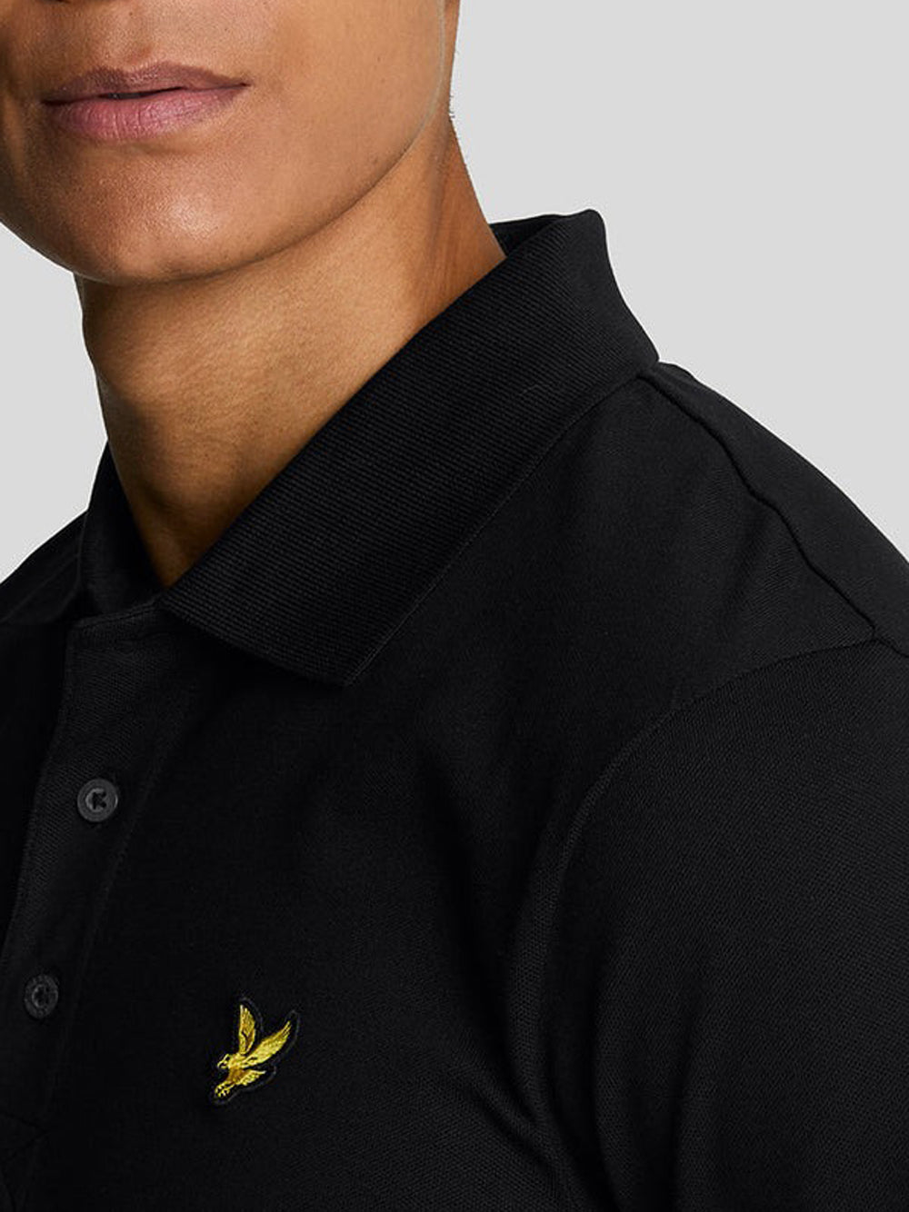 LYLE & SCOTT Polo Uomo - Nero modello SP400VOG