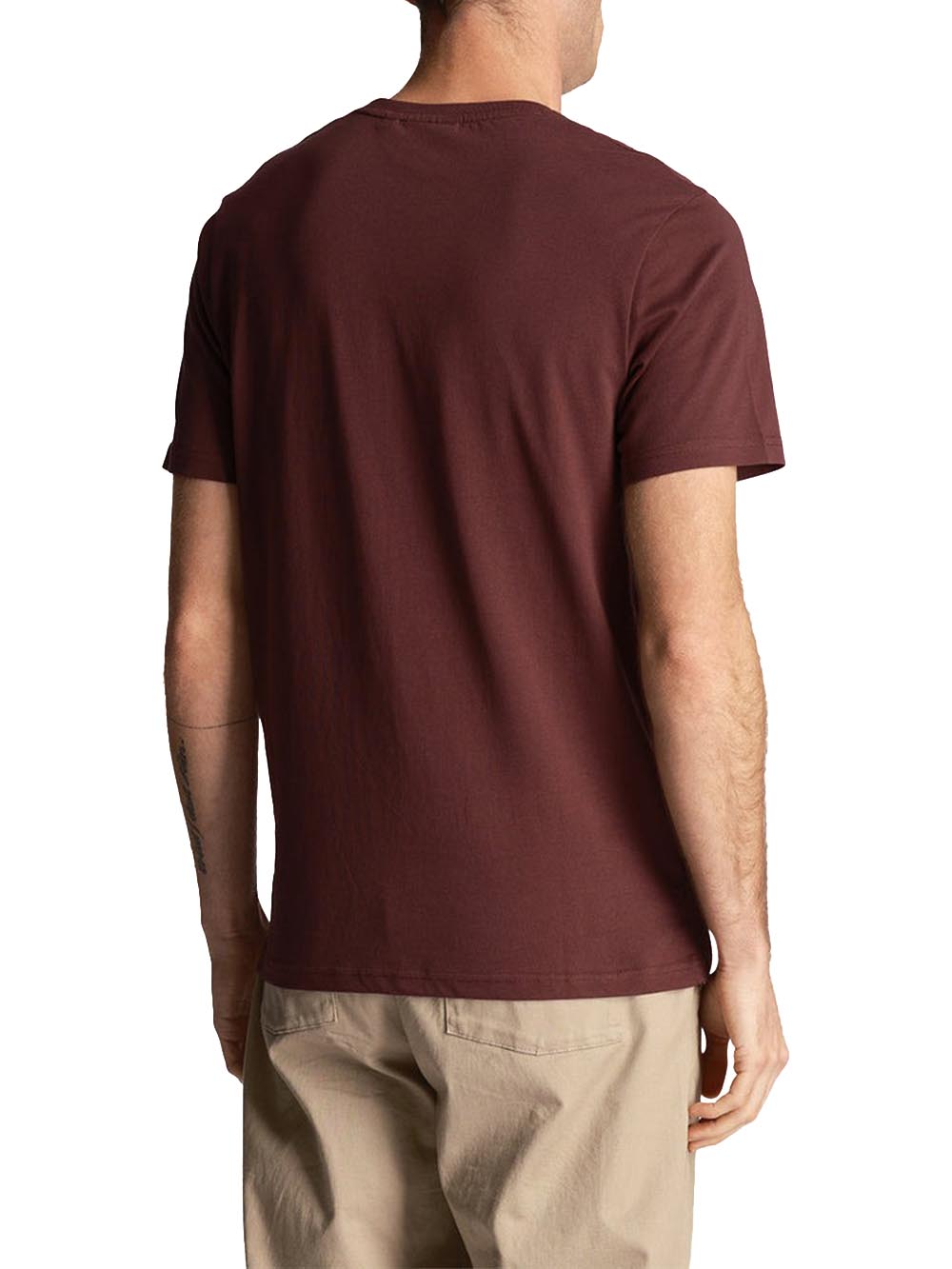 LYLE & SCOTT T-shirt Uomo - Bordeaux modello TS400VOG