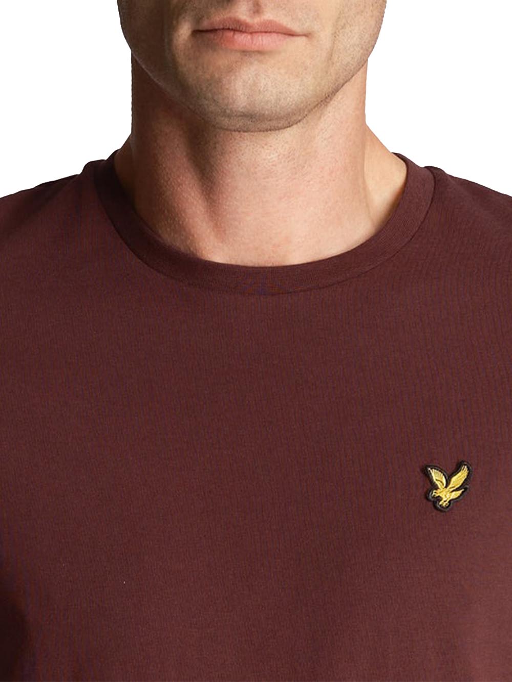 LYLE & SCOTT T-shirt Uomo - Bordeaux modello TS400VOG