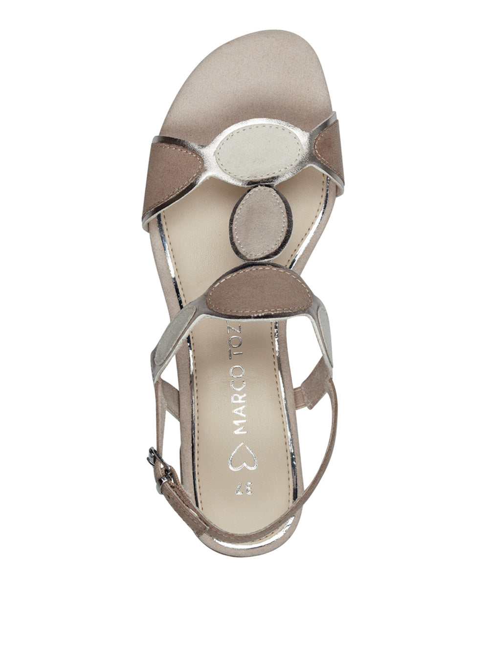MARCO TOZZI Sandali con tacco Donna - Nude modello 22823042