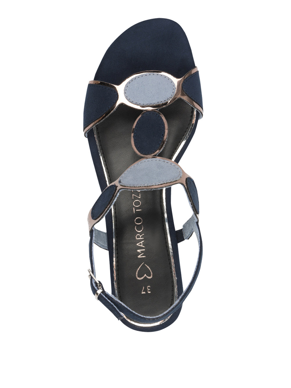 MARCO TOZZI Sandali con tacco Donna - Blu modello 22823042