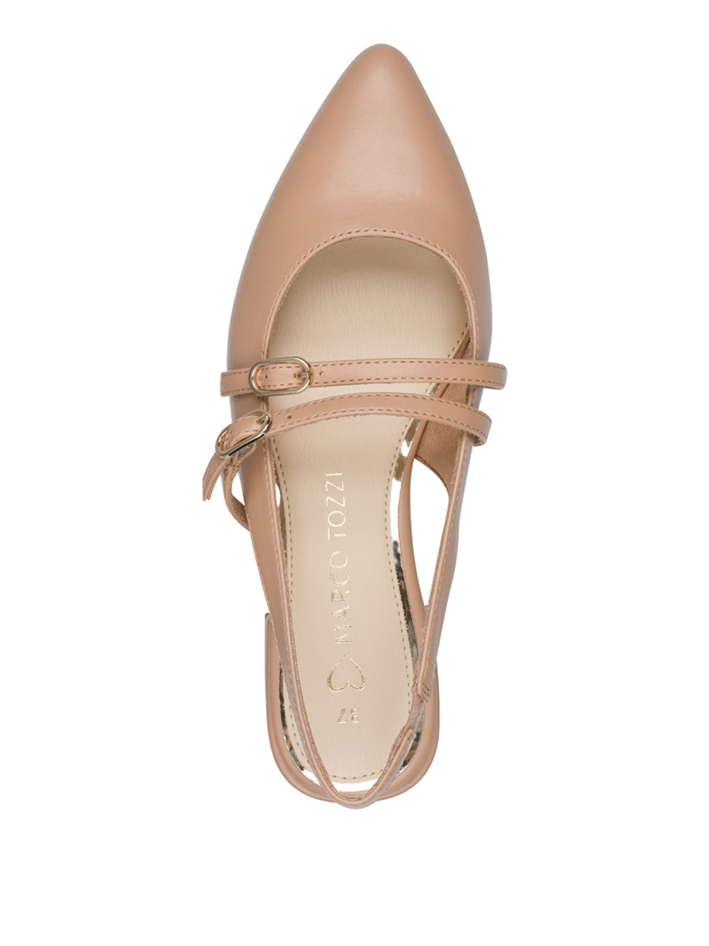 MARCO TOZZI Ballerine sling back Donna - Cuoio modello 22940944