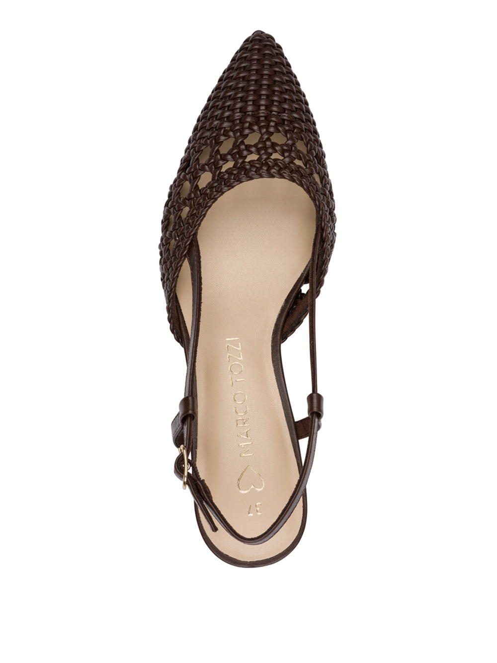 MARCO TOZZI Decollete sling back Donna - Marrone modello 22950244
