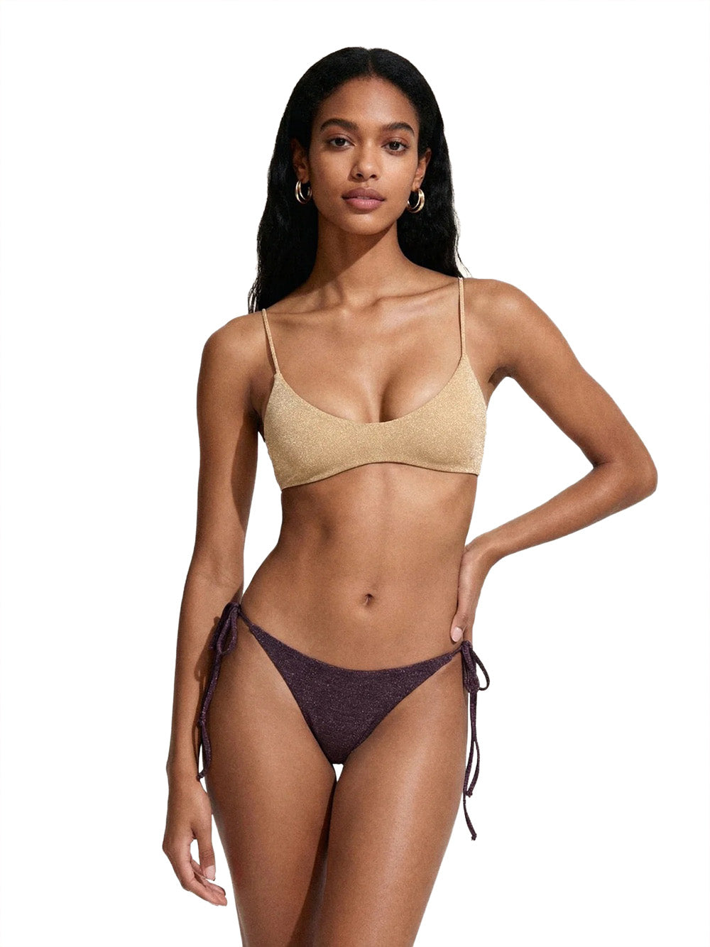 ME FUI Costume Bikini Donna - Oro modello MF26-SW0261GD
