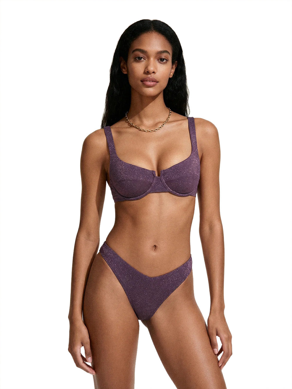 ME FUI Costume Bikini Donna - Bordò modello MF26-SW0262BD