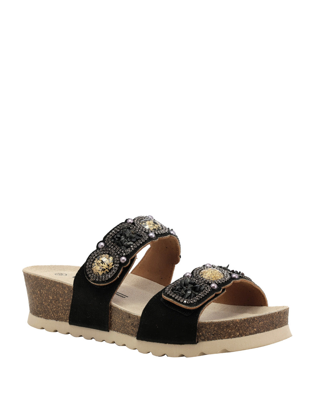 MELLUSO Sandali con zeppa Donna - Nero modello 018182