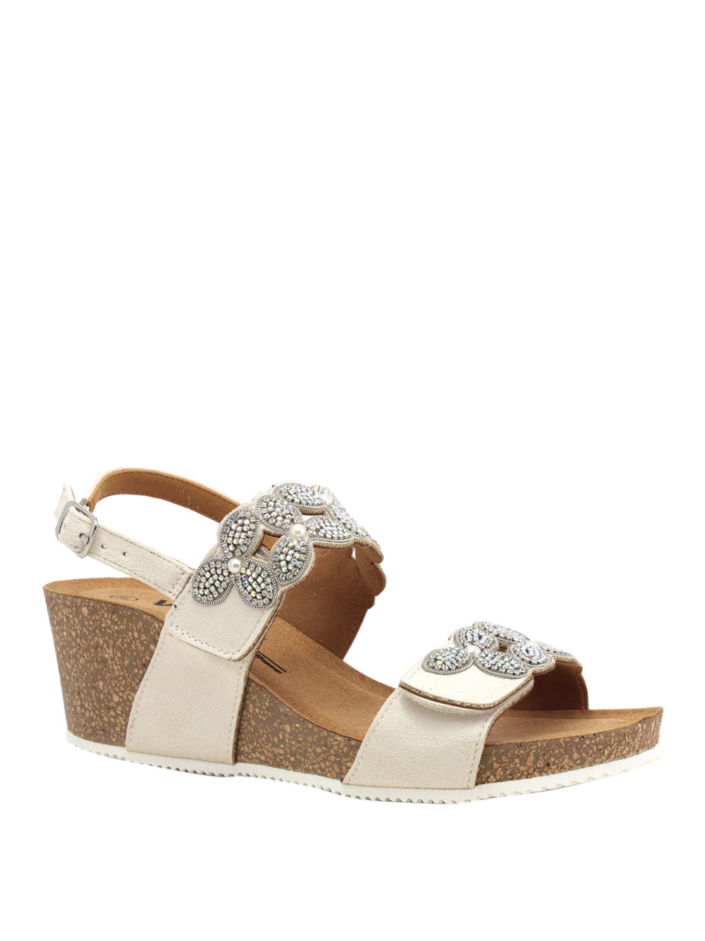 MELLUSO Sandali con zeppa Donna - Bianco modello 018185