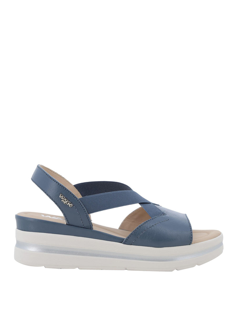 MELLUSO Sandali con zeppa Donna - Blu modello 019243Q