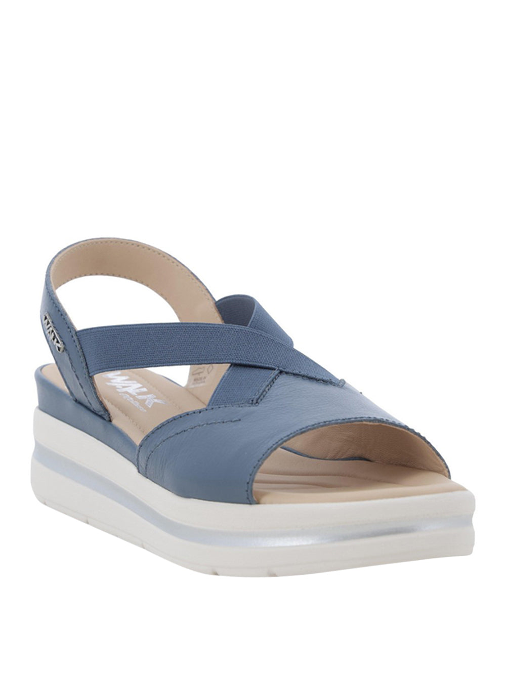 MELLUSO Sandali con zeppa Donna - Blu modello 019243Q