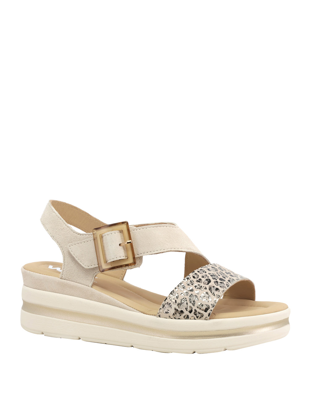 MELLUSO Sandali con zeppa Donna - Beige modello 019270