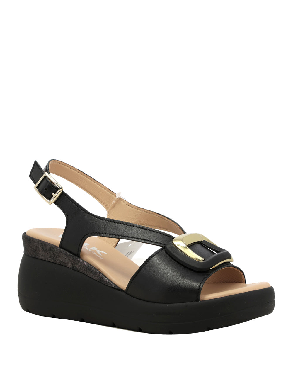 MELLUSO Sandali con zeppa Donna - Nero modello 019272