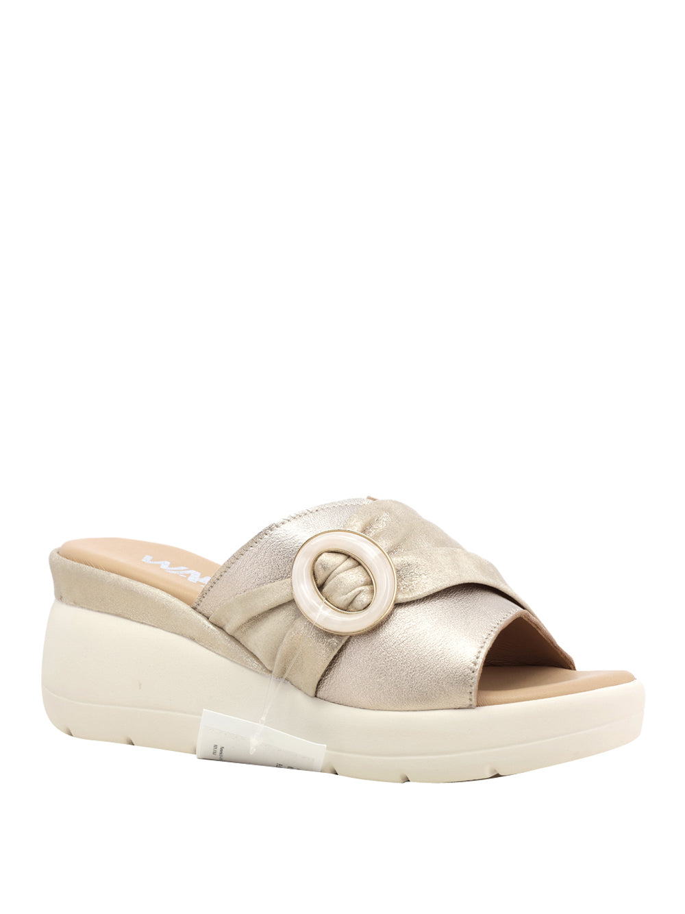MELLUSO Sandali con zeppa Donna - Oro modello 019275