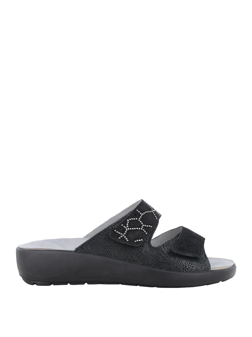 MELLUSO Ciabatte con strappi Donna - Nero modello Q60238Q