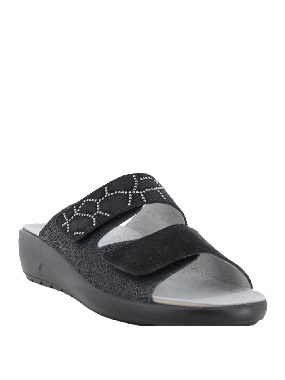 MELLUSO Ciabatte con strappi Donna - Nero modello Q60238Q