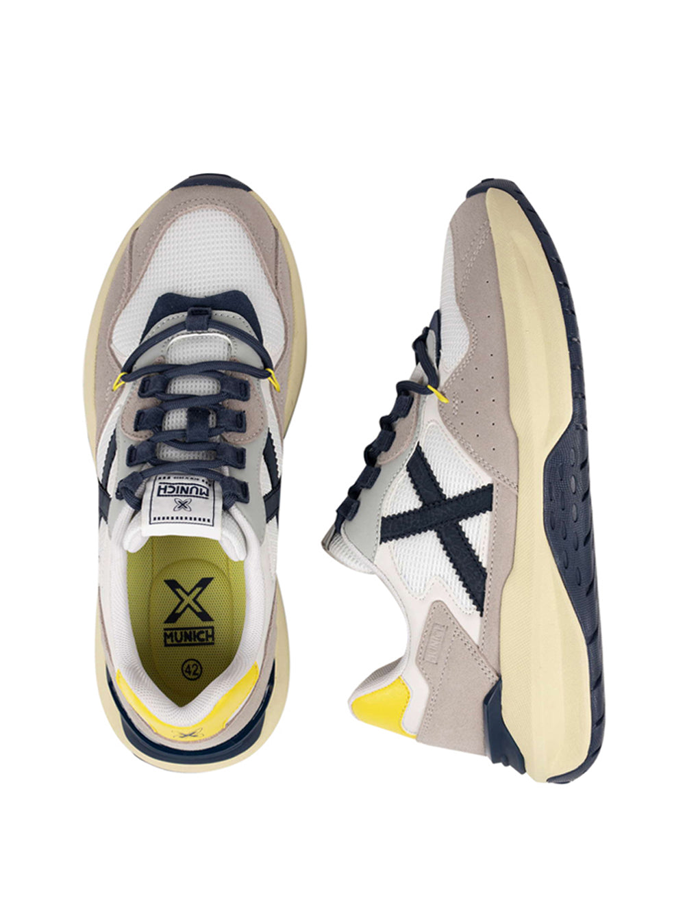 MUNICH Sneakers Uomo - Bianco modello 8097017