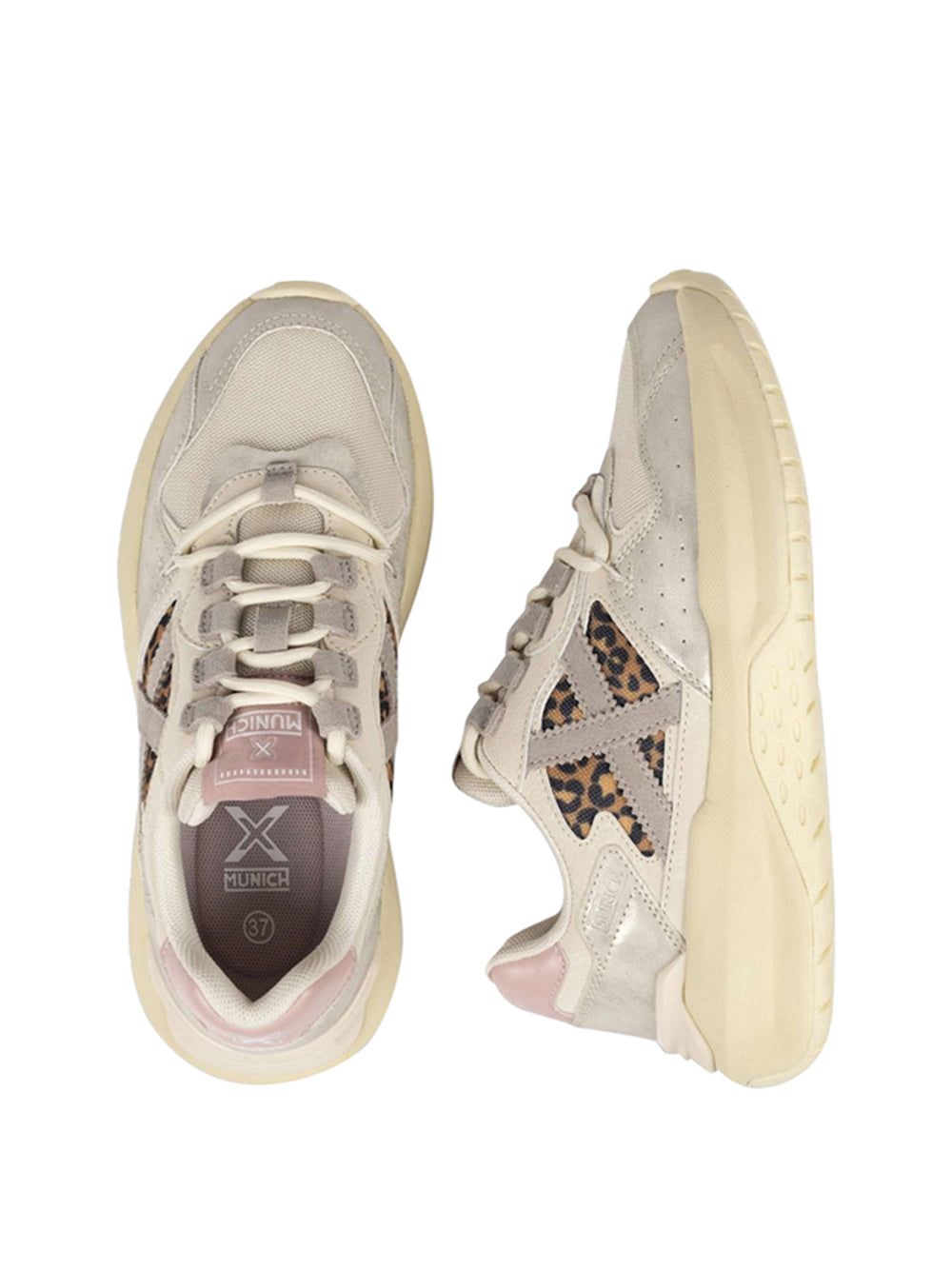 MUNICH Sneakers Donna - Beige modello 8097021