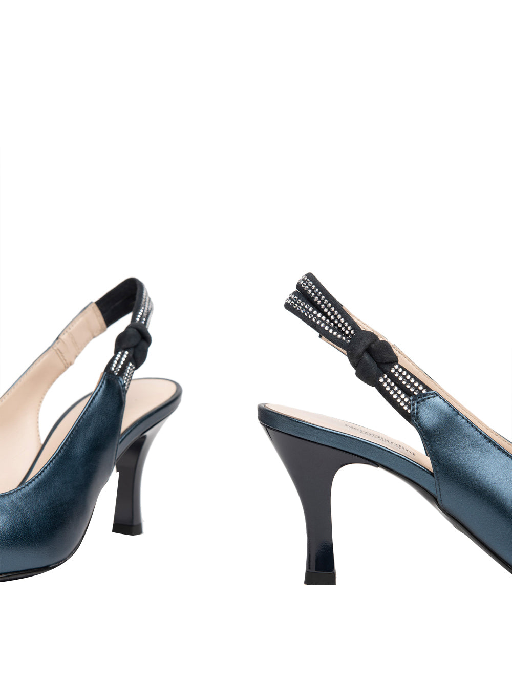 NERO GIARDINI Decollete sling back Donna - Blu modello E218342DE