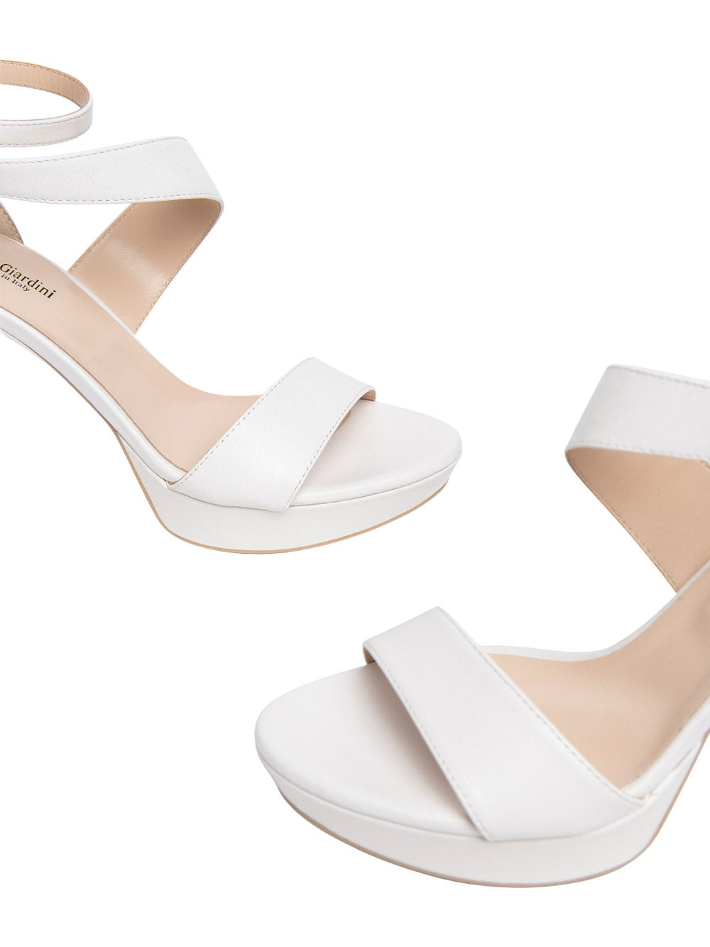 NERO GIARDINI Sandali con tacco Donna - Bianco modello E307231DE