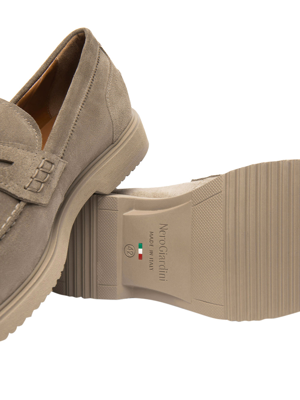 NERO GIARDINI Mocassini Uomo - Beige modello E500610U