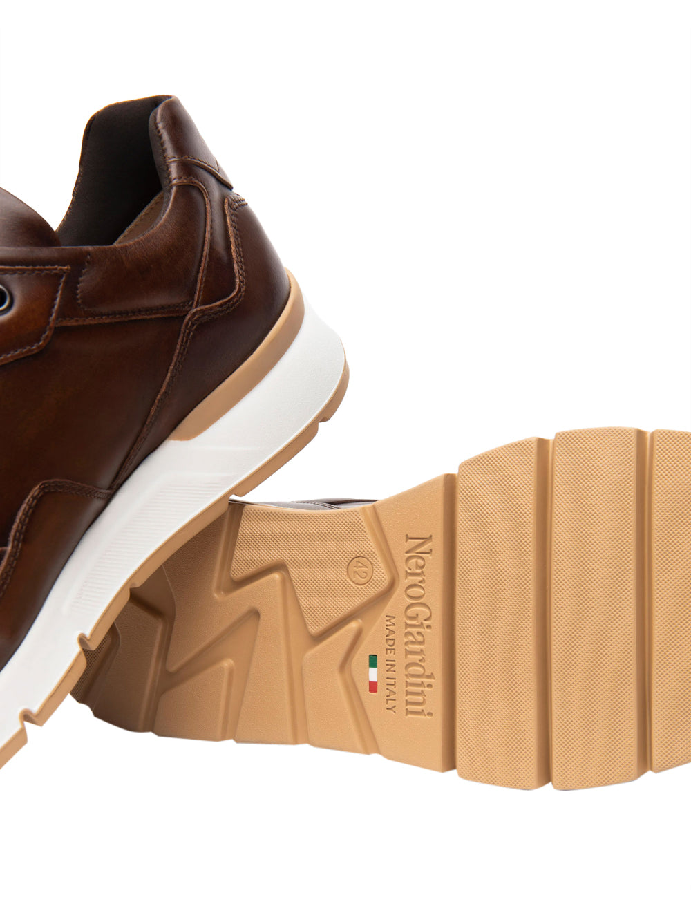 NERO GIARDINI Sneakers Uomo - Beige modello E500640U
