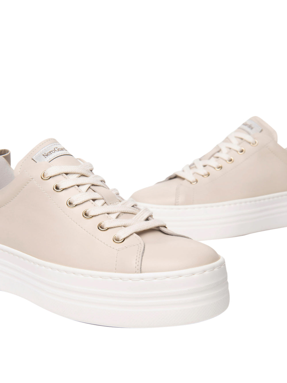 NERO GIARDINI Sneakers platform Donna - Nude modello E506520D