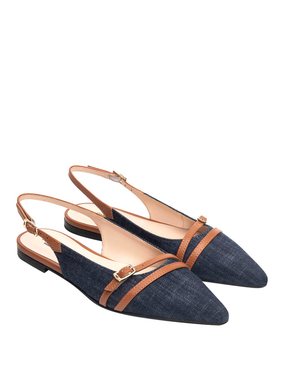 NERO GIARDINI Ballerine sling back Donna - Blu modello E512362D