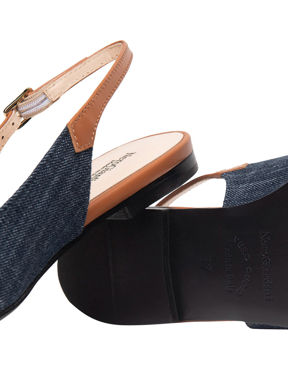 NERO GIARDINI Ballerine sling back Donna - Blu modello E512362D