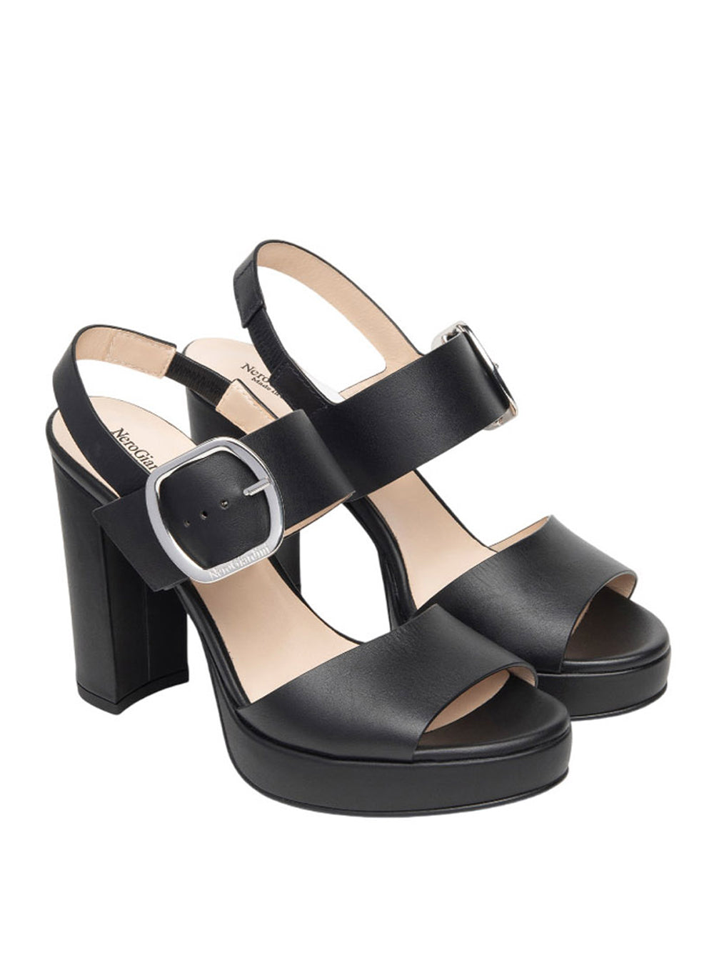 NERO GIARDINI Sandali con tacco Donna - Nero modello E513354D