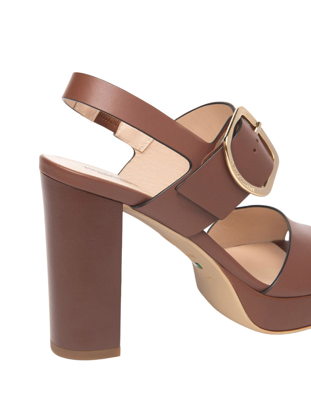 NERO GIARDINI Sandali con tacco Donna - Cuoio modello E513354D