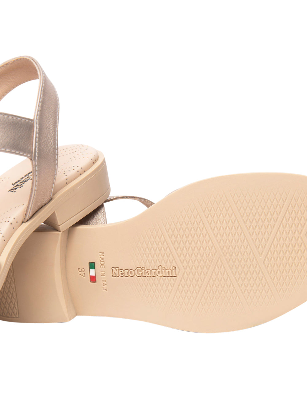 NERO GIARDINI Sandali Donna - Grigio modello E513401D