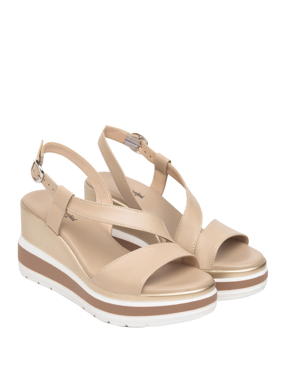 NERO GIARDINI Sandali con zeppa Donna - Bianco modello E513520D