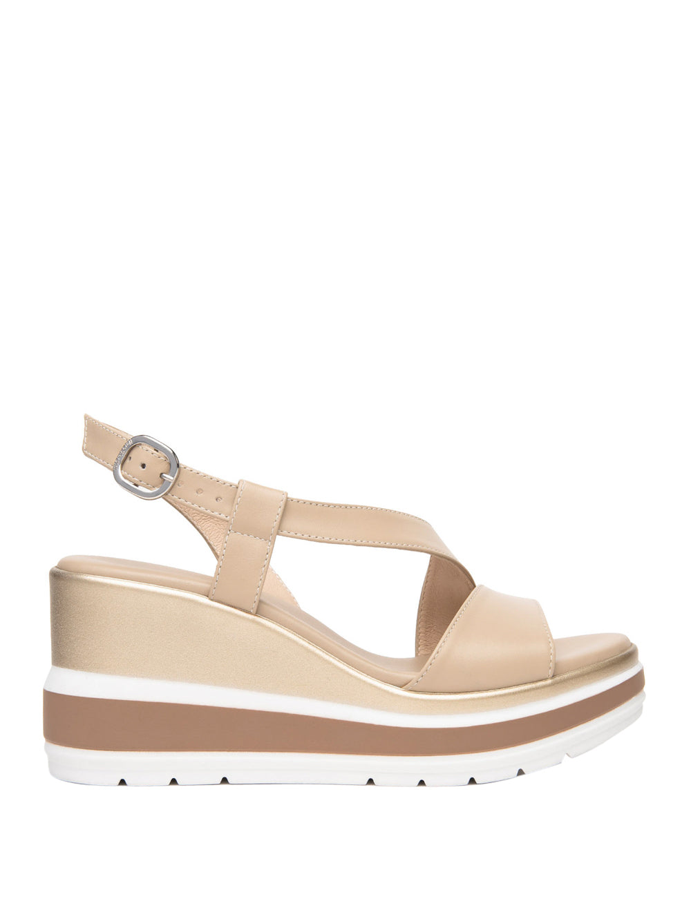 NERO GIARDINI Sandali con zeppa Donna - Bianco modello E513520D