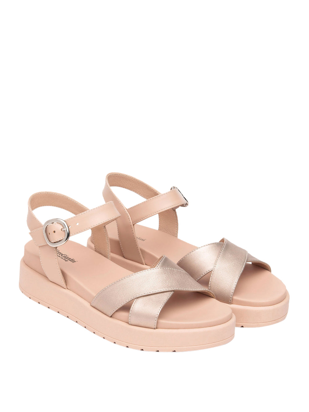 NERO GIARDINI Sandali Donna - Grigio modello E513703D