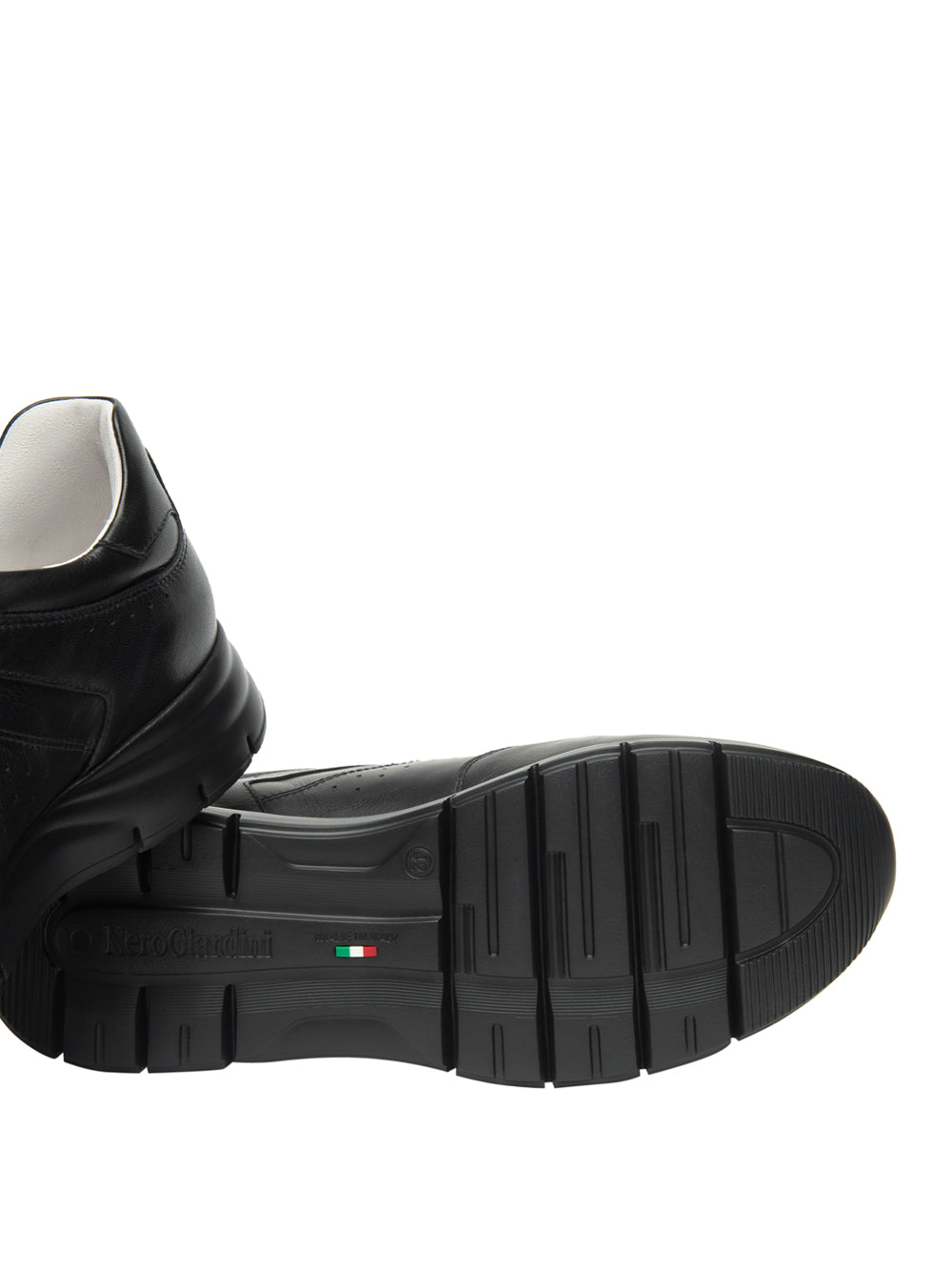 NERO GIARDINI Sneakers con zip Uomo - Nero modello E601090U