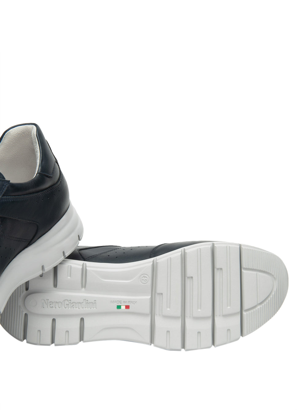 NERO GIARDINI Sneakers con zip Uomo - Blu modello E601090U