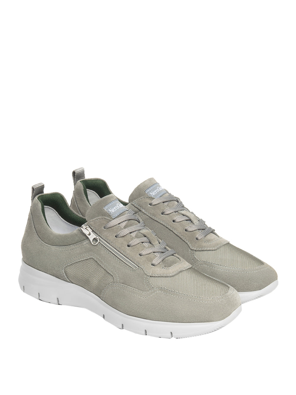 NERO GIARDINI Sneakers con zip Uomo - Grigio modello E601091U