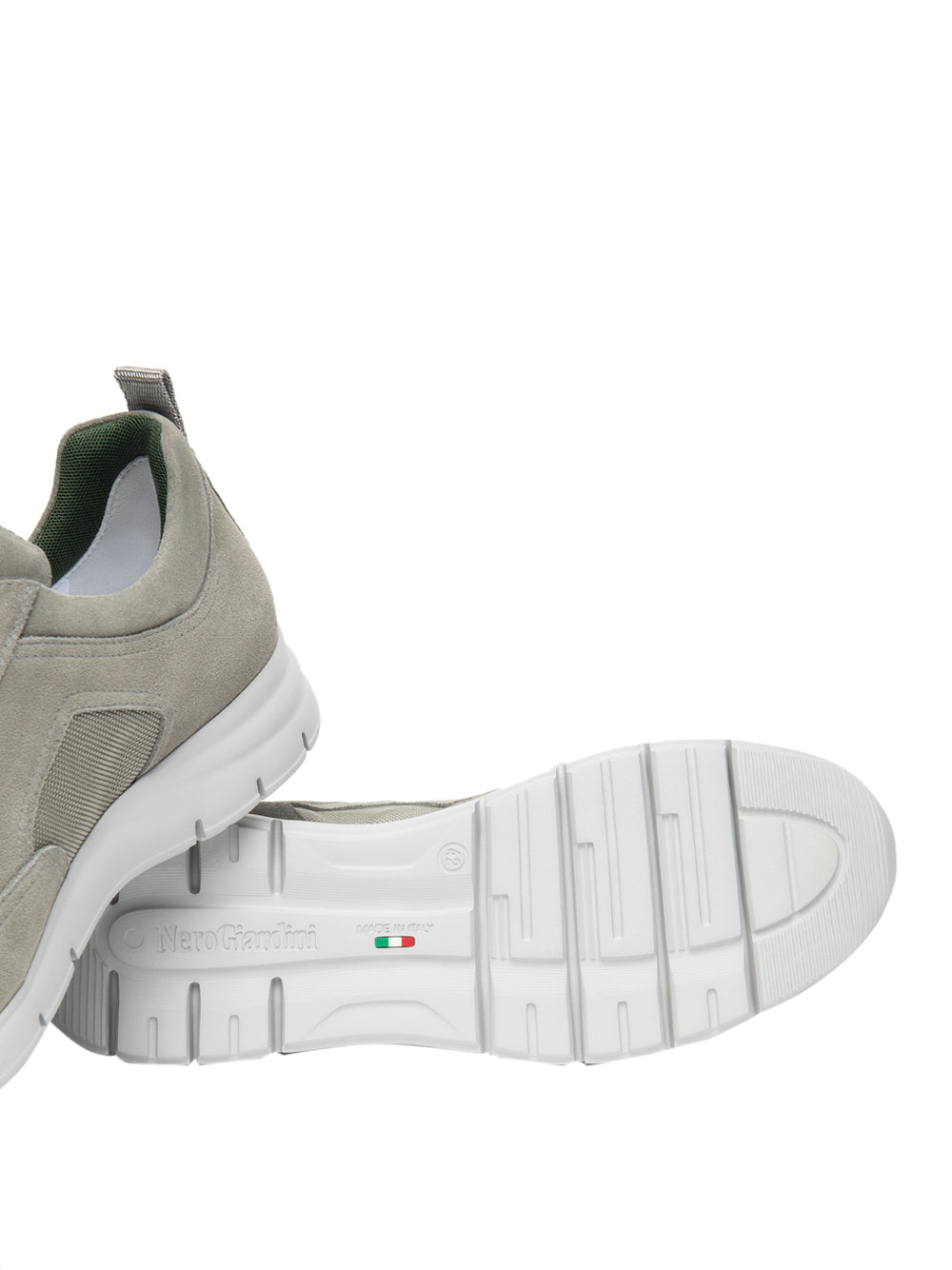 NERO GIARDINI Sneakers con zip Uomo - Grigio modello E601091U