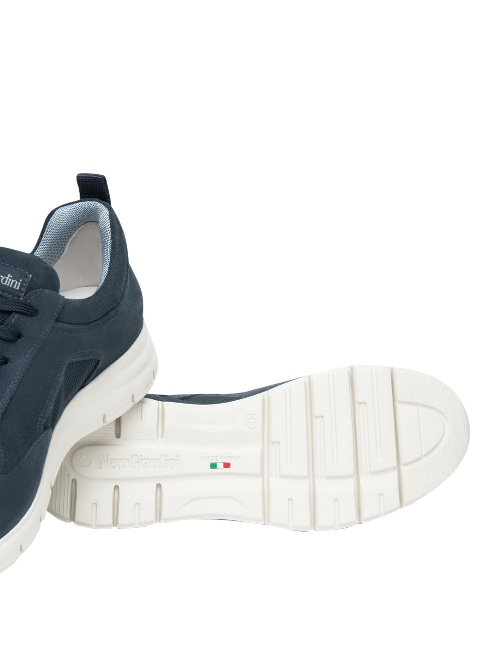 NERO GIARDINI Sneakers con zip Uomo - Blu modello E601091U