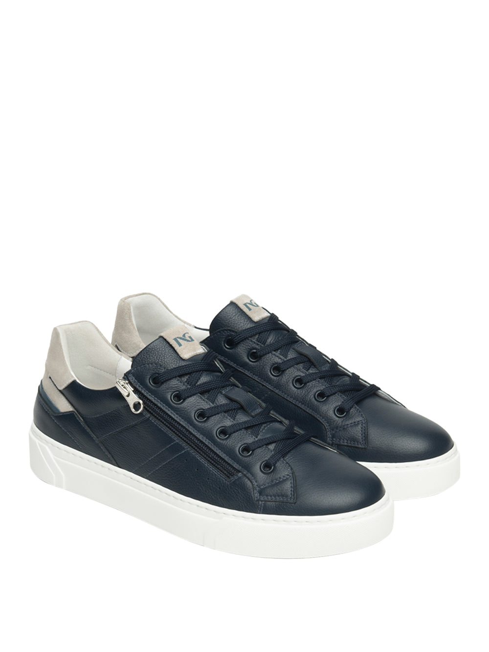 NERO GIARDINI Sneakers con zip Uomo - Blu modello E601130U