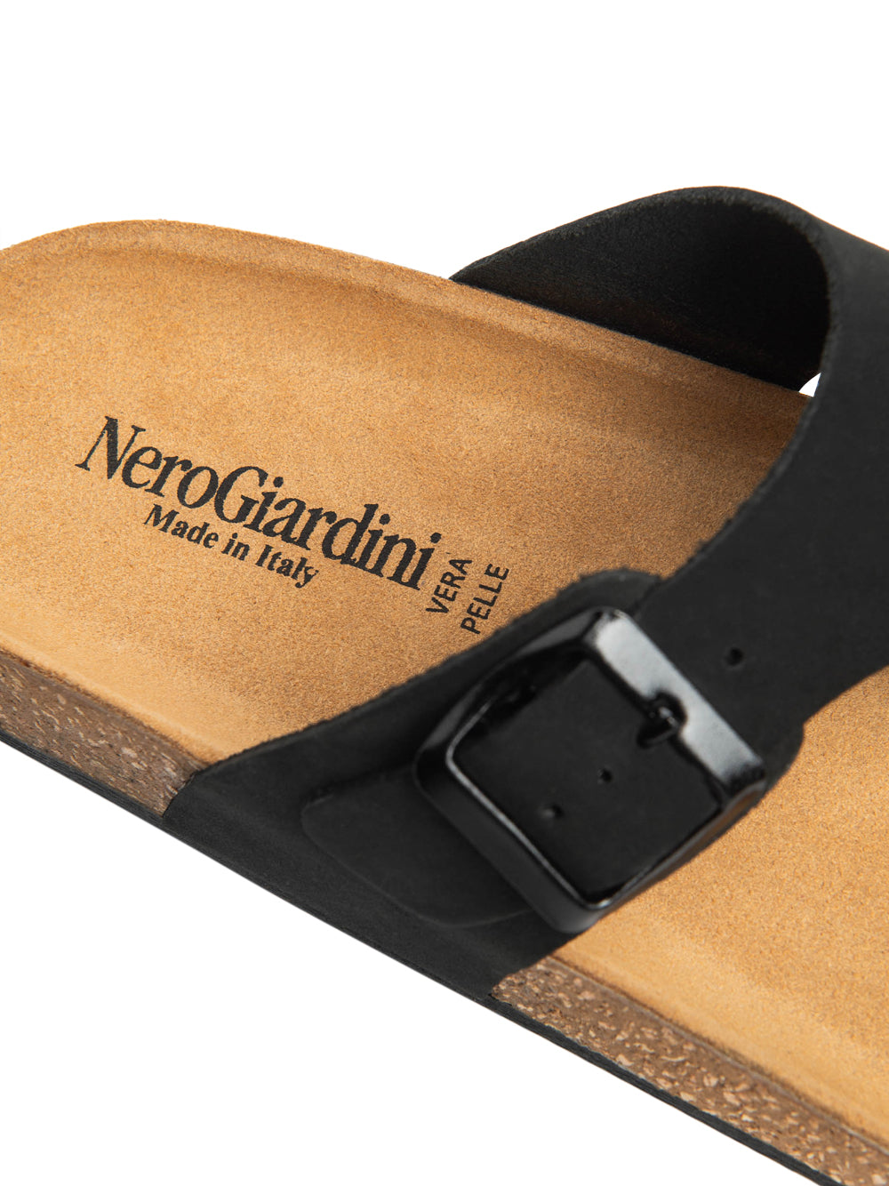 NERO GIARDINI Sandali infradito Uomo - Nero modello E601201U