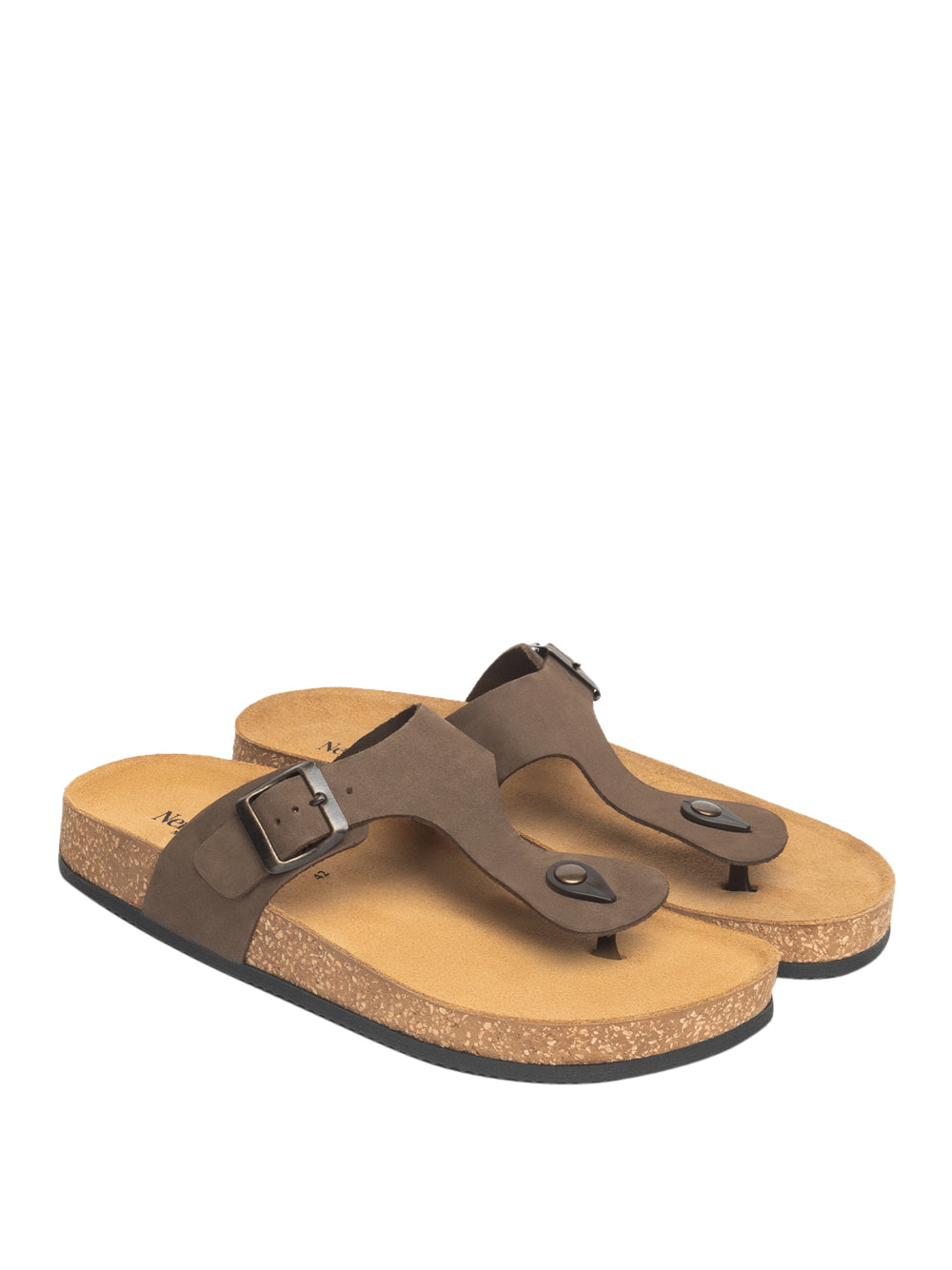 NERO GIARDINI Sandali infradito Uomo - Marrone modello E601201U