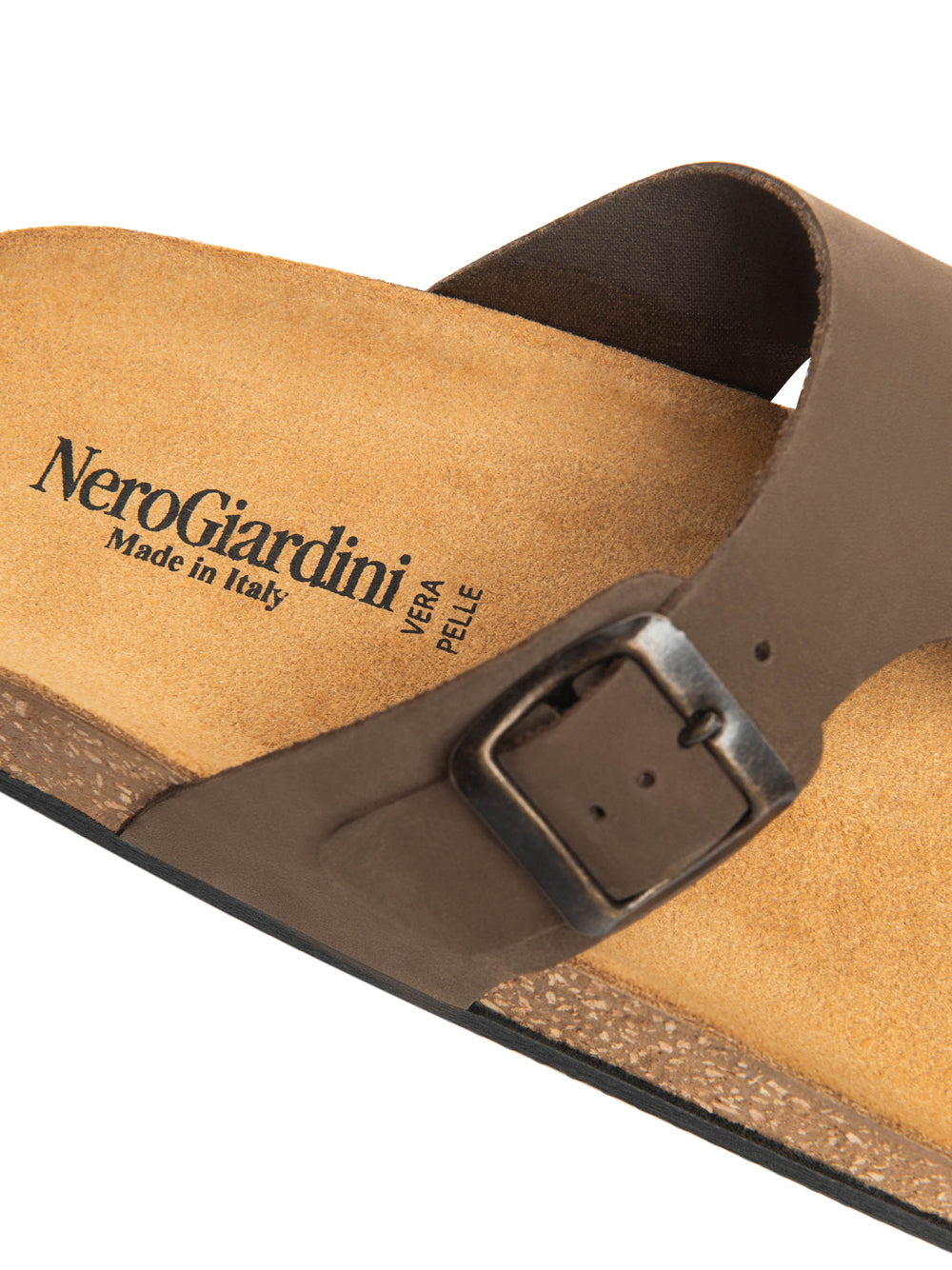 NERO GIARDINI Sandali infradito Uomo - Marrone modello E601201U