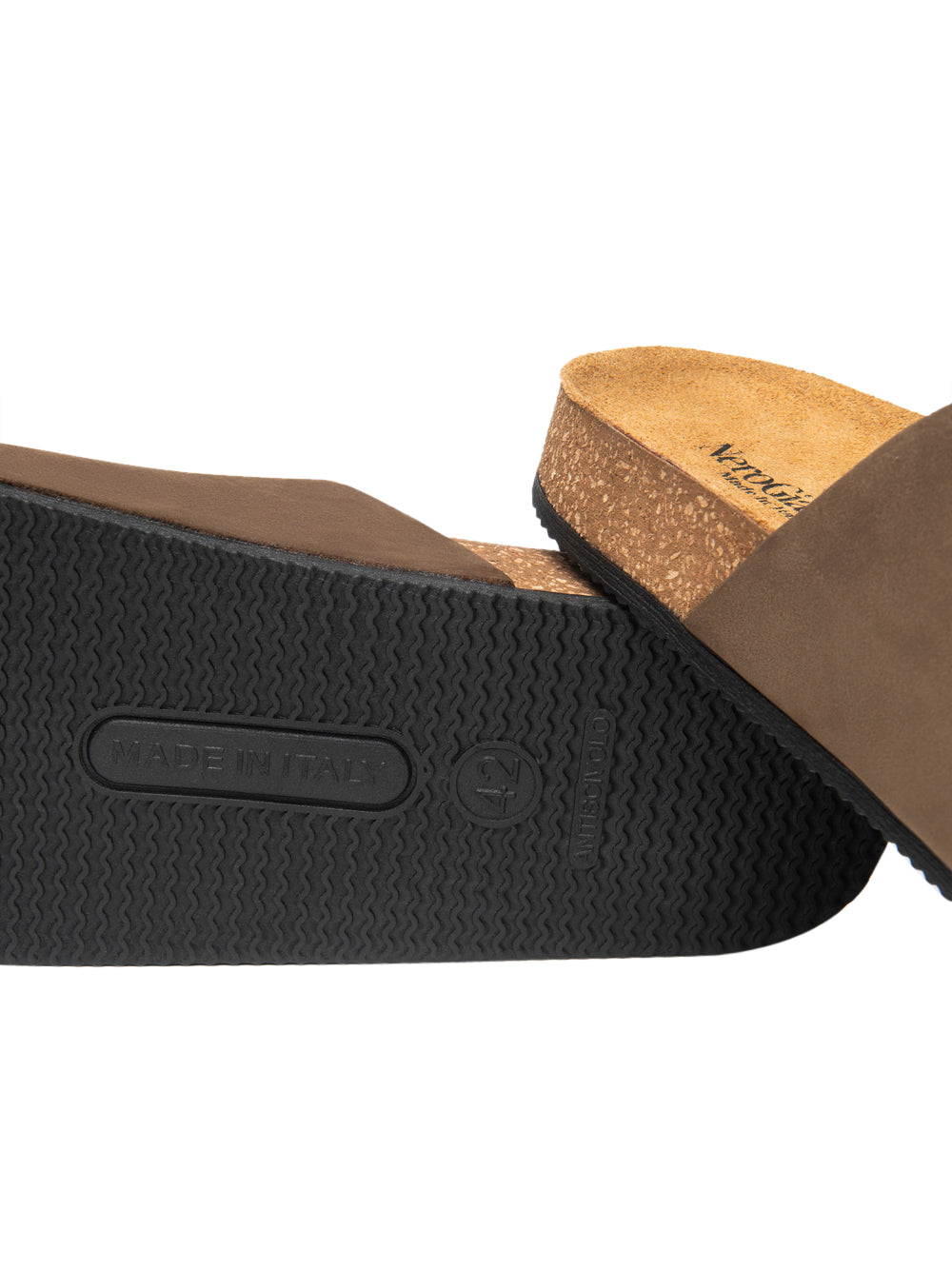 NERO GIARDINI Sandali slide Uomo - Marrone modello E601202U