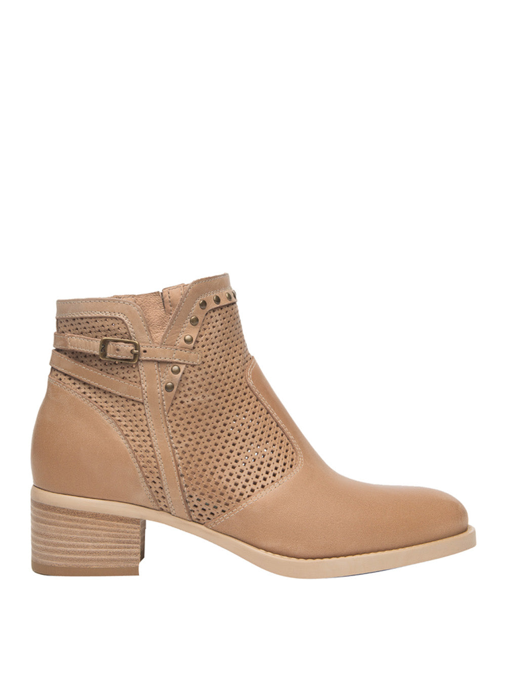 NERO GIARDINI Stivaletti con tacco Donna - Cuoio modello E615070D