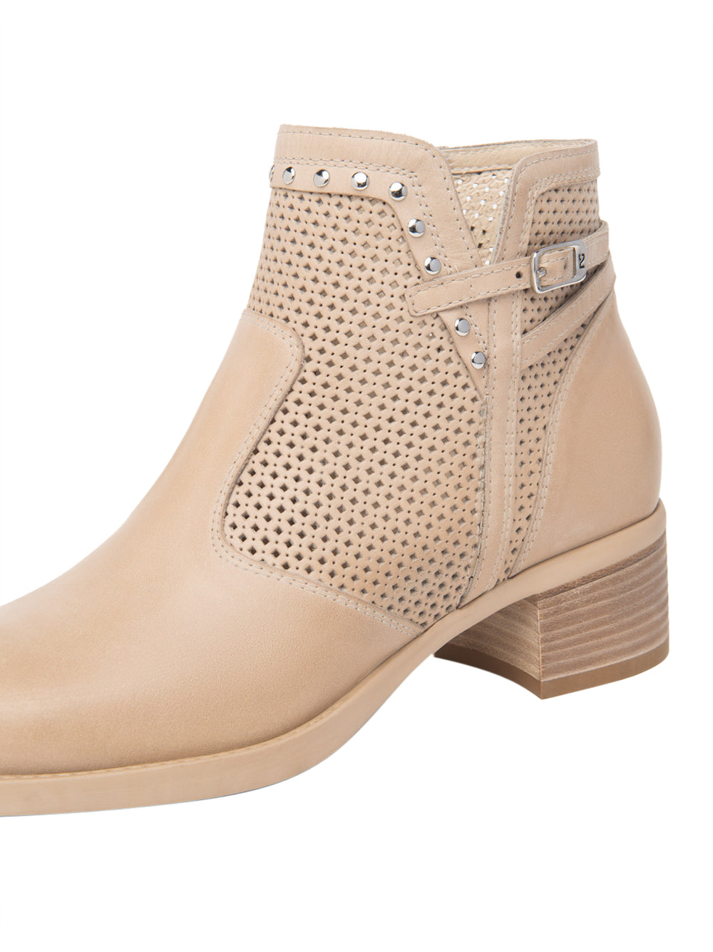 NERO GIARDINI Stivaletti con tacco Donna - Beige modello E615070D
